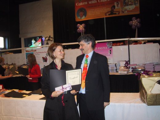 Sugarsculpture News: Maxine Homolka wins award