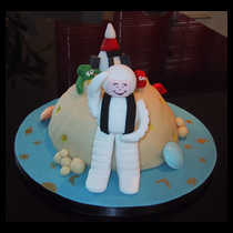 Spaceman Cake