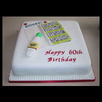 Bingo Cards Cake