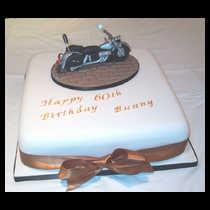 Motorbike Cake