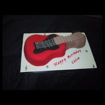 Guitar Cake