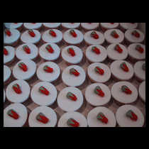 Red Rose Individual Cakes Cake