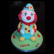 Cartoon Clown Cake