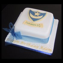 Football: Portsmouth Shield Cake