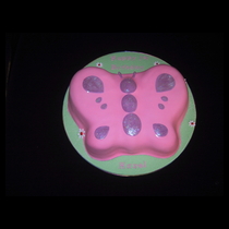 Pink Butterfly Cake