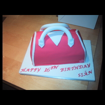 Pink Handbag Cake